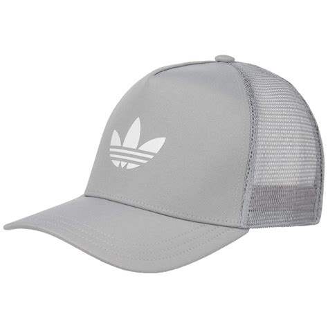 trefoil trucker pet adidas grijs kind|adidas Trefoil Spin Trucker Hat .